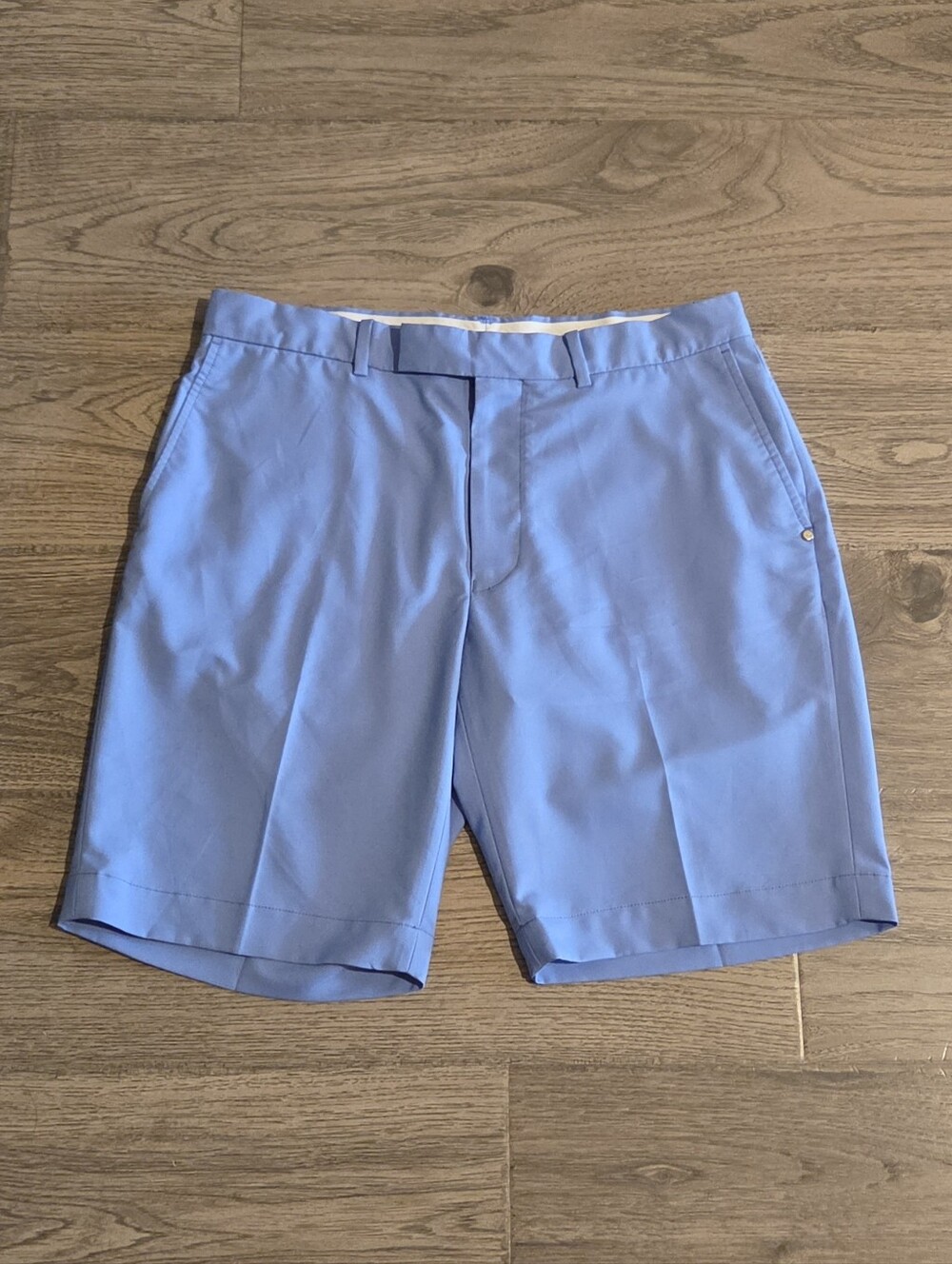 RLX Ralph Lauren Performance Golf Shorts  Carolina Blue - Size 33x9"